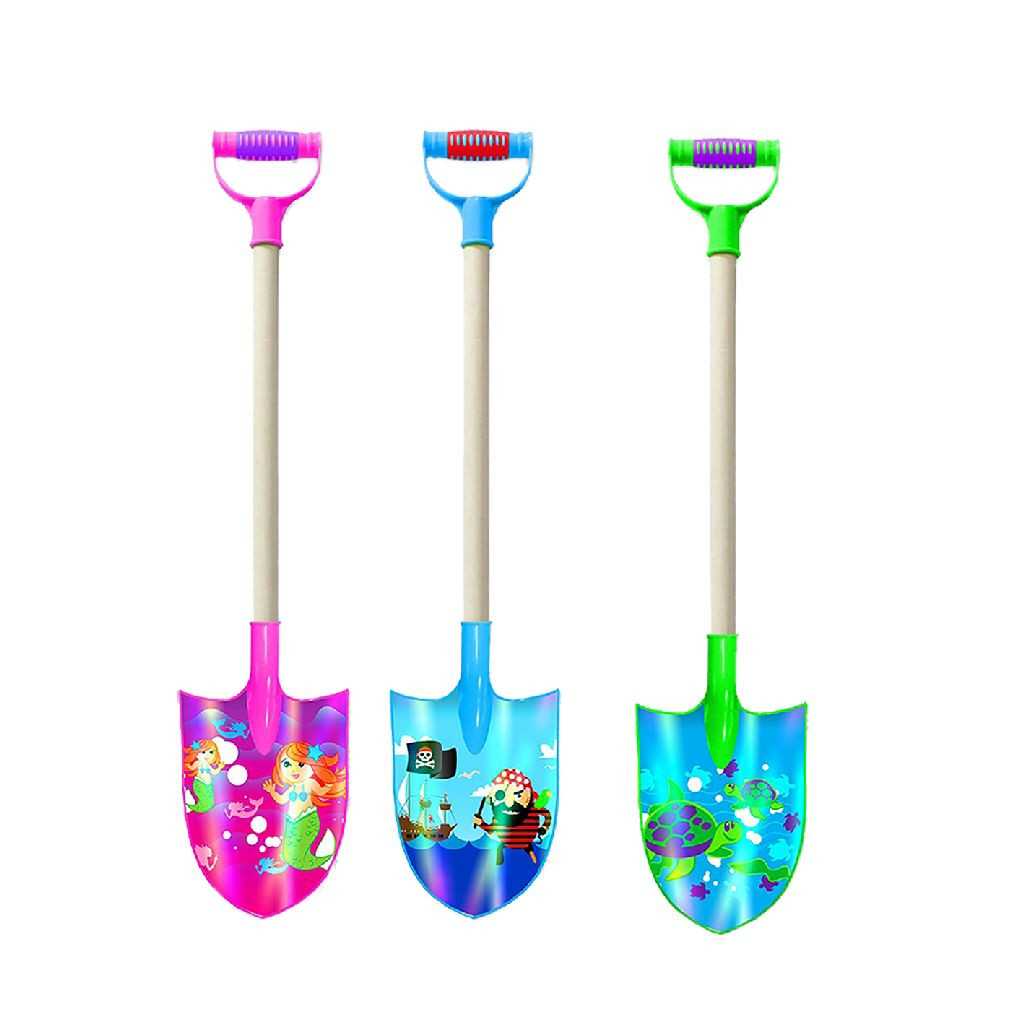 Summertime Plastic Schep Laser Print 77 cm - Prijs per Stuk