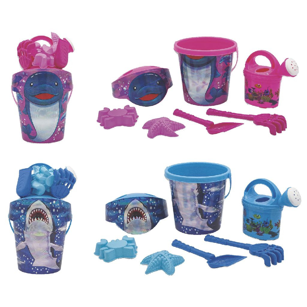 Summertime Strandset Laser Print - 7 Delig - Prijs per Set