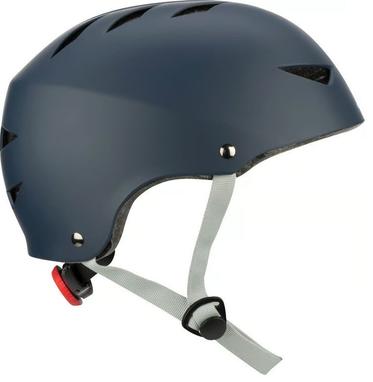 Skate Helm Blue Streak - Verstelbaar - Blauw / Grijs - Maat S