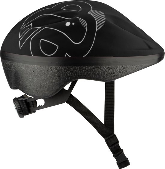 Junior Helm Dark Storm - Zwart