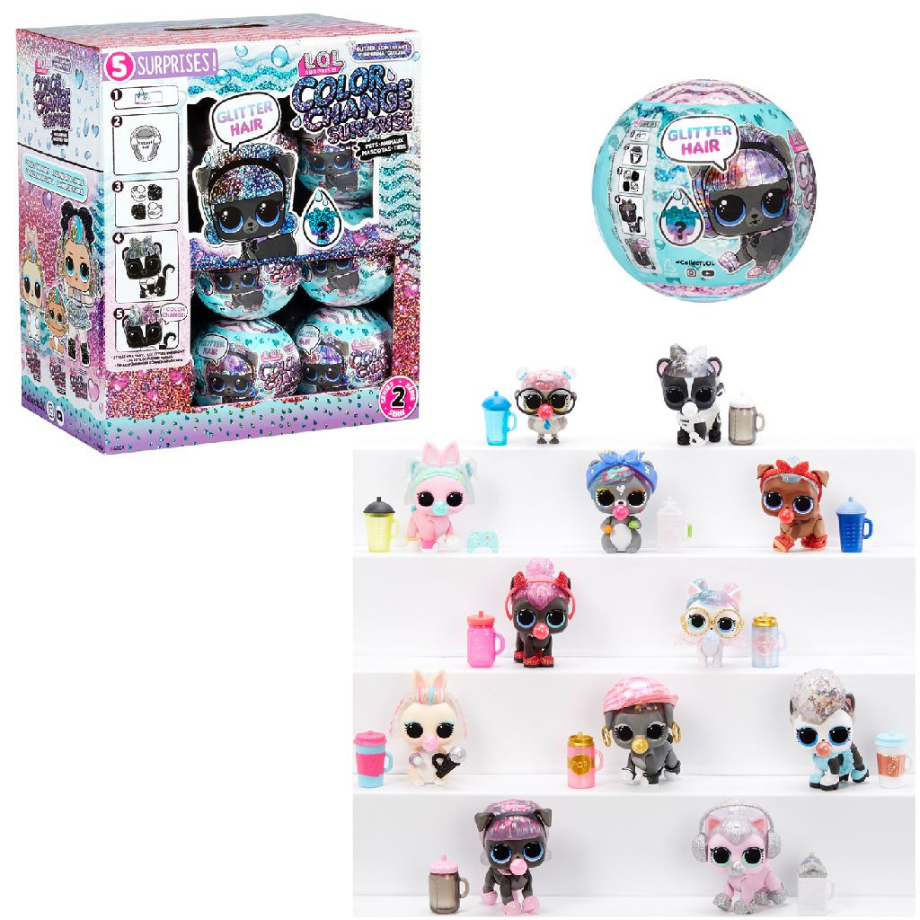 Surprise! Glitter Color Change Pets Prijs per Stuk - Main Image