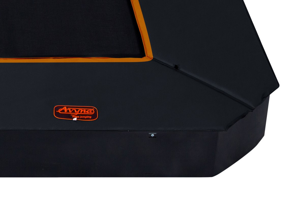 Avyna PRO-LINE Top Safe Trampoline Beschermrand 520 x 305 cm (352) - Flatlevel - Zwart 