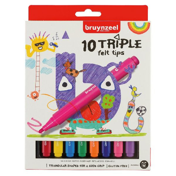 Bruynzeel Viltstiften Triple