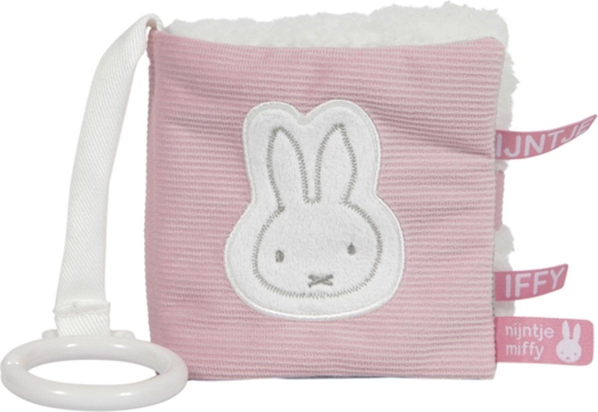 Nijntje Baby Buggyboekje - Ribstof - Roze