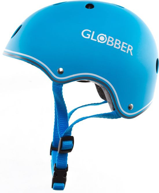 Globber Helm Fluo Blue Maat 48-51cm