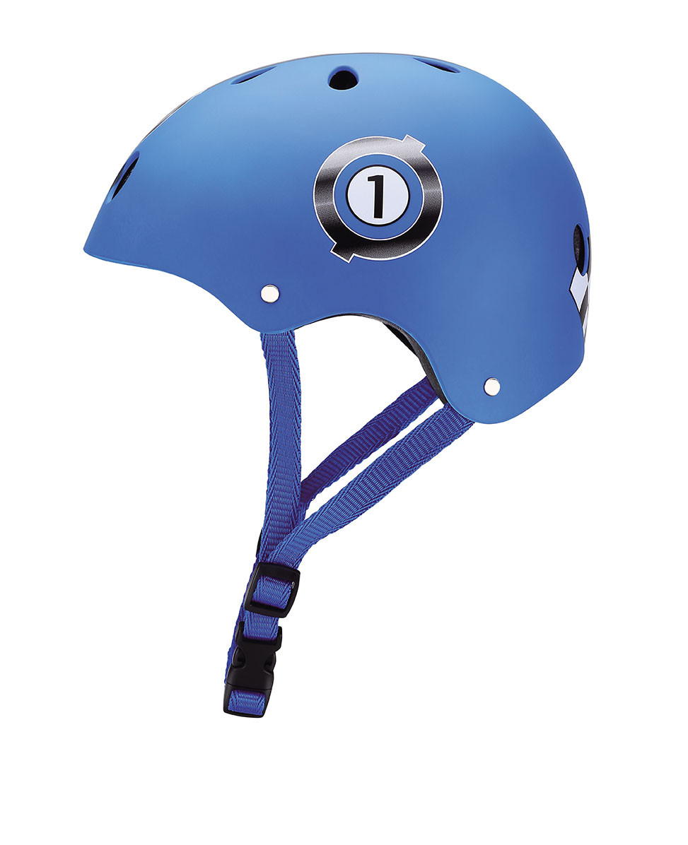 Globber Helm Racing Blue Maat 48-51cm