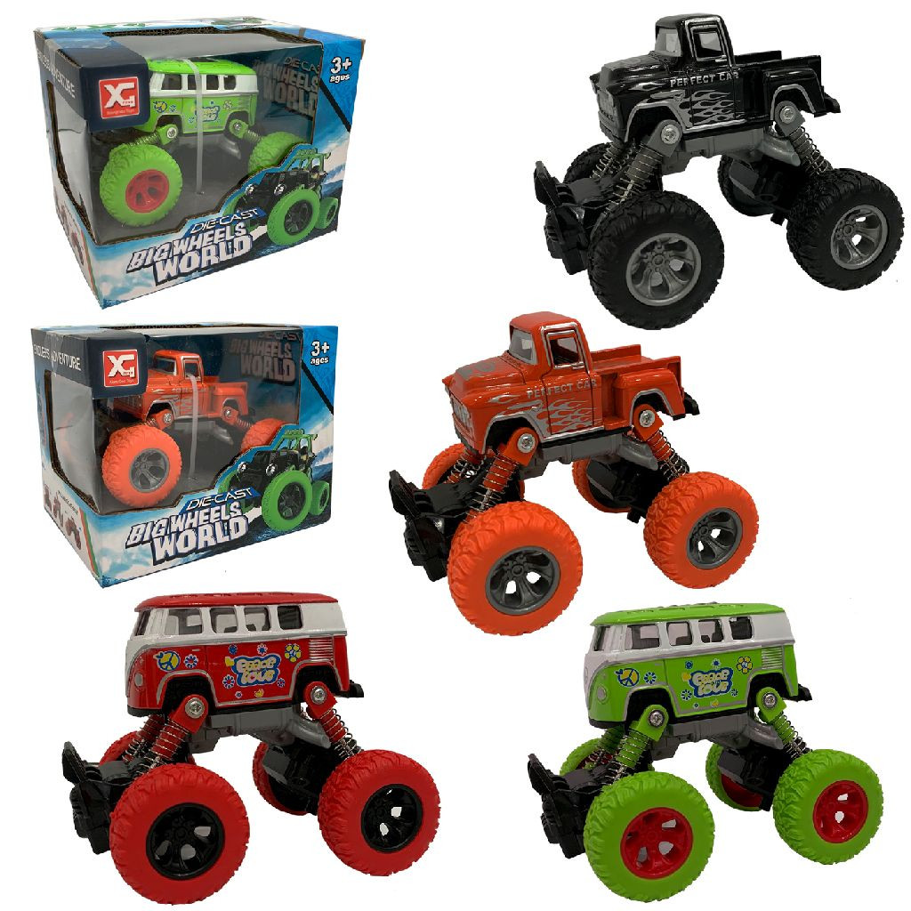 Big Wheels World Trucks - Prijs per Stuk
