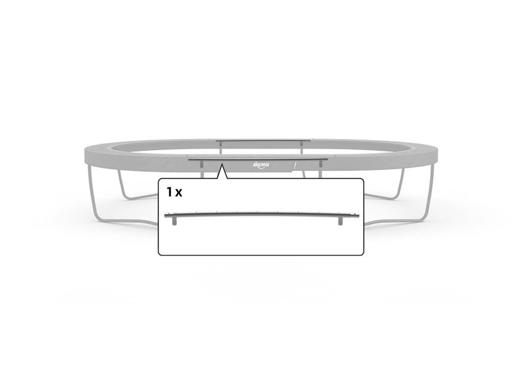 BERG Trampoline Frame Onderdeel - Grand Champion - Toprail Lang Gelast 520 x 350 cm (TwinSpring)