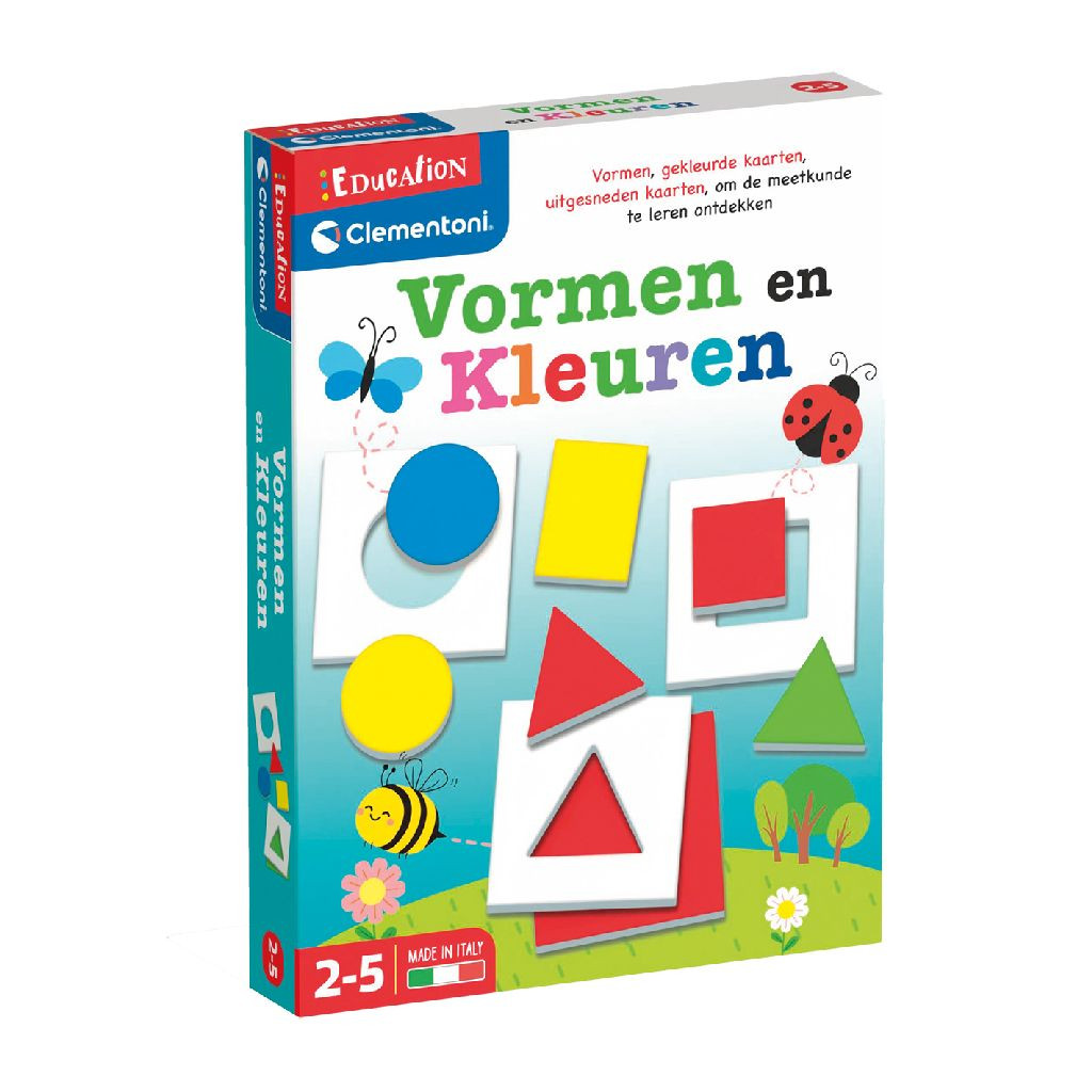 Clementoni Leerspel Vormen en Kleuren