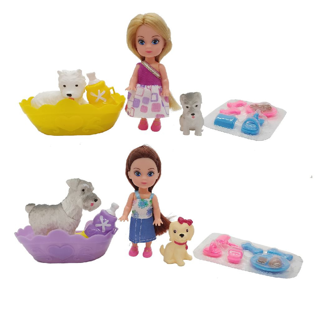 Calleigh met Dieren - Mini Modepop - Prijs per Stuk