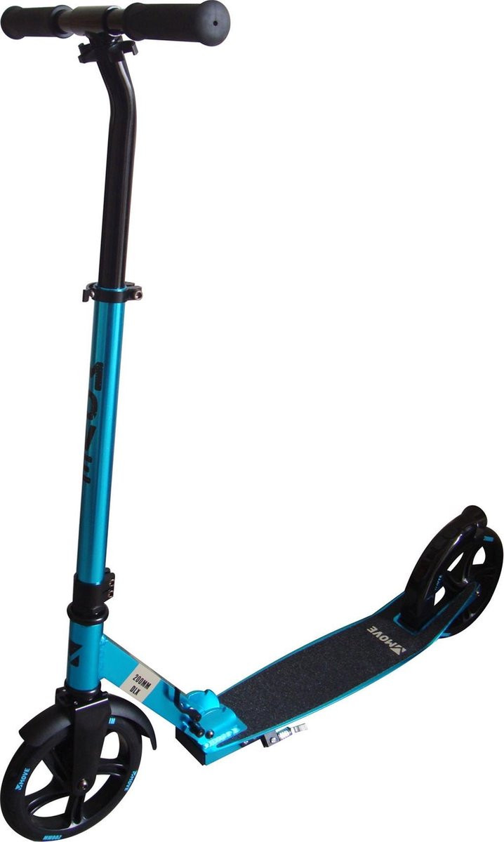Move 200 DLX - Step - Scooter - Deluxe -  Zwart / Blauw