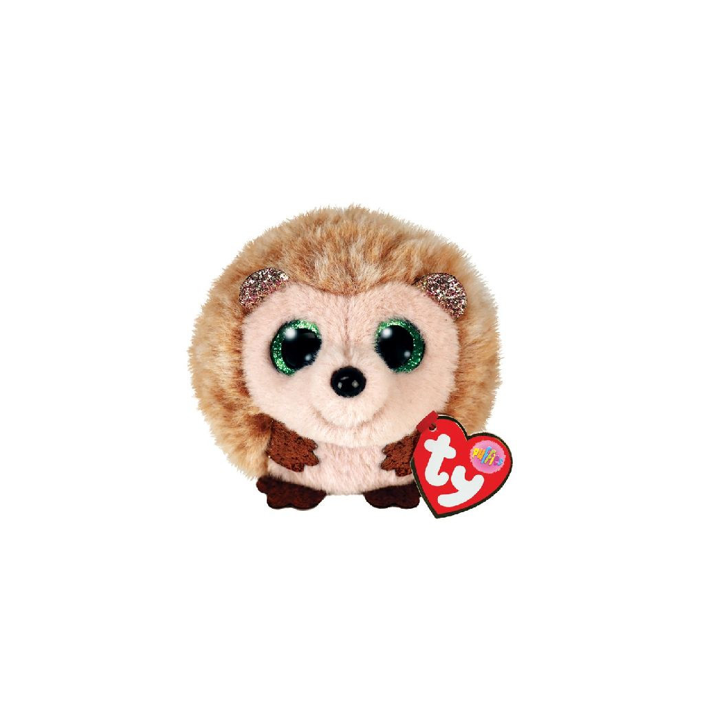 Ty Teeny Puffies Hazel Brown Hedgehog - Knuffel - 10 cm