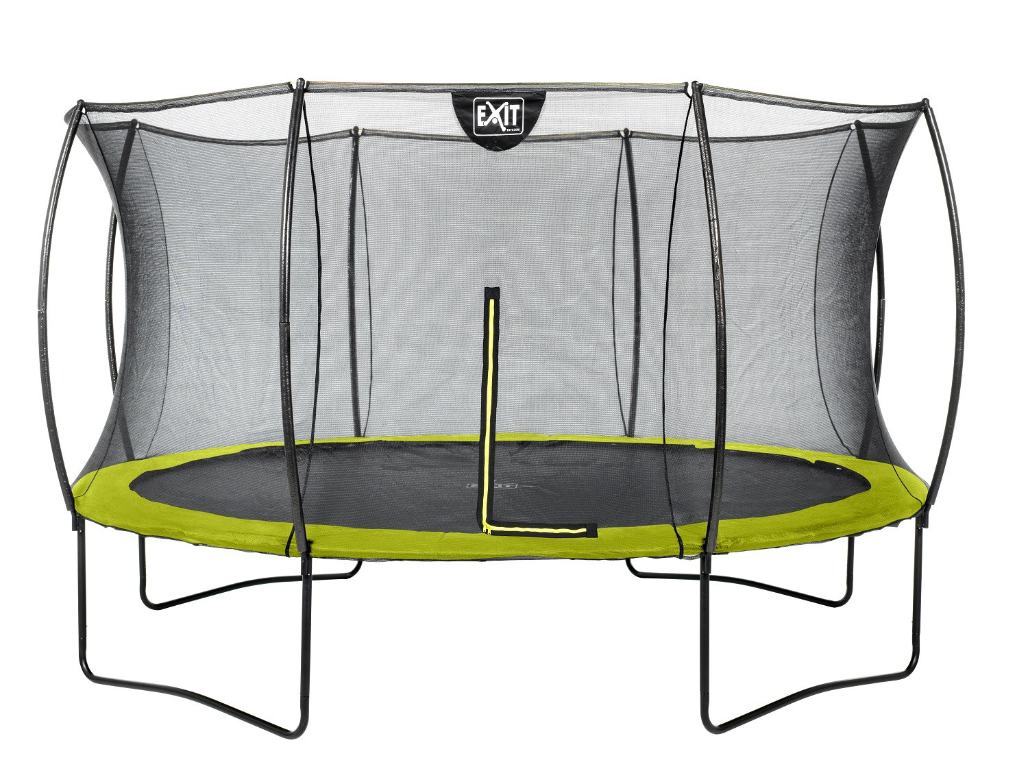 EXIT Silhouette Trampoline 366 cm (12ft) met Veiligheidsnet - Lime