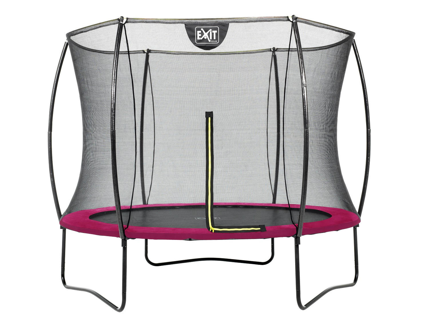 EXIT Silhouette Trampoline 305 cm (10ft) met Veiligheidsnet - Roze