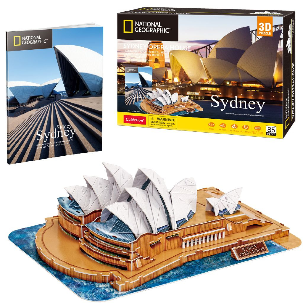 Cubic Fun 3d Puzzel National Geographic Opera House