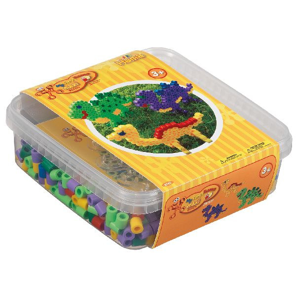 Hama 8742 Maxi Box 600 Kralen en Onderplaat - Strijkkralen