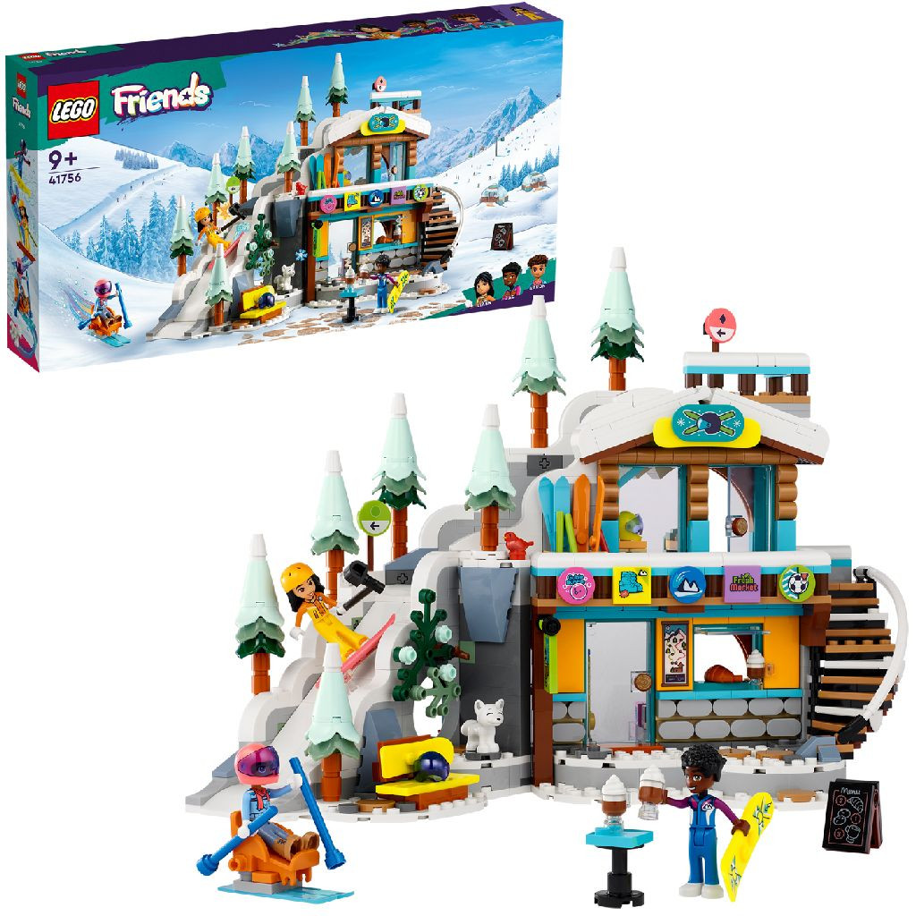 41756 LEGO Friends Vakantie Skipiste en Café