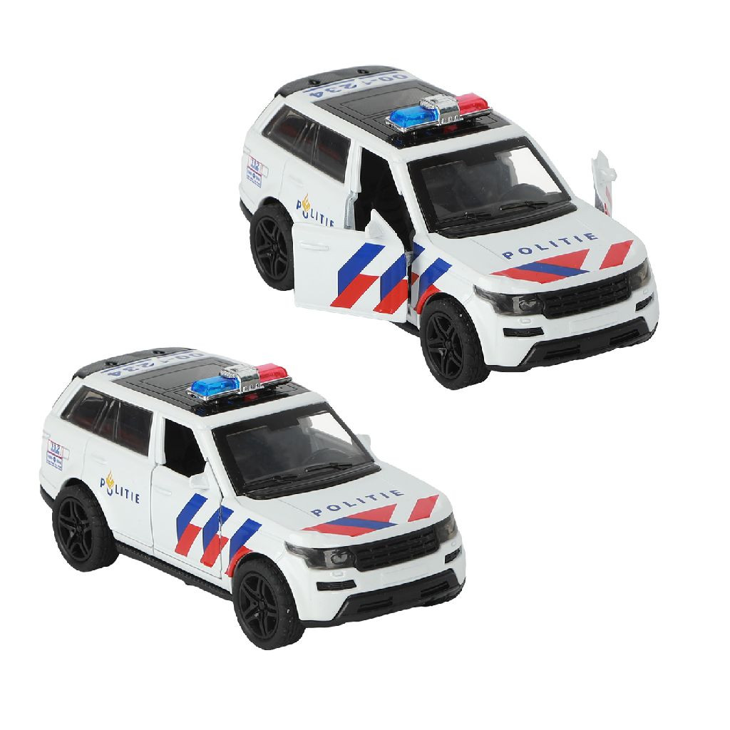 112 Politieauto SUV  met Licht en Geluid -  1:36 