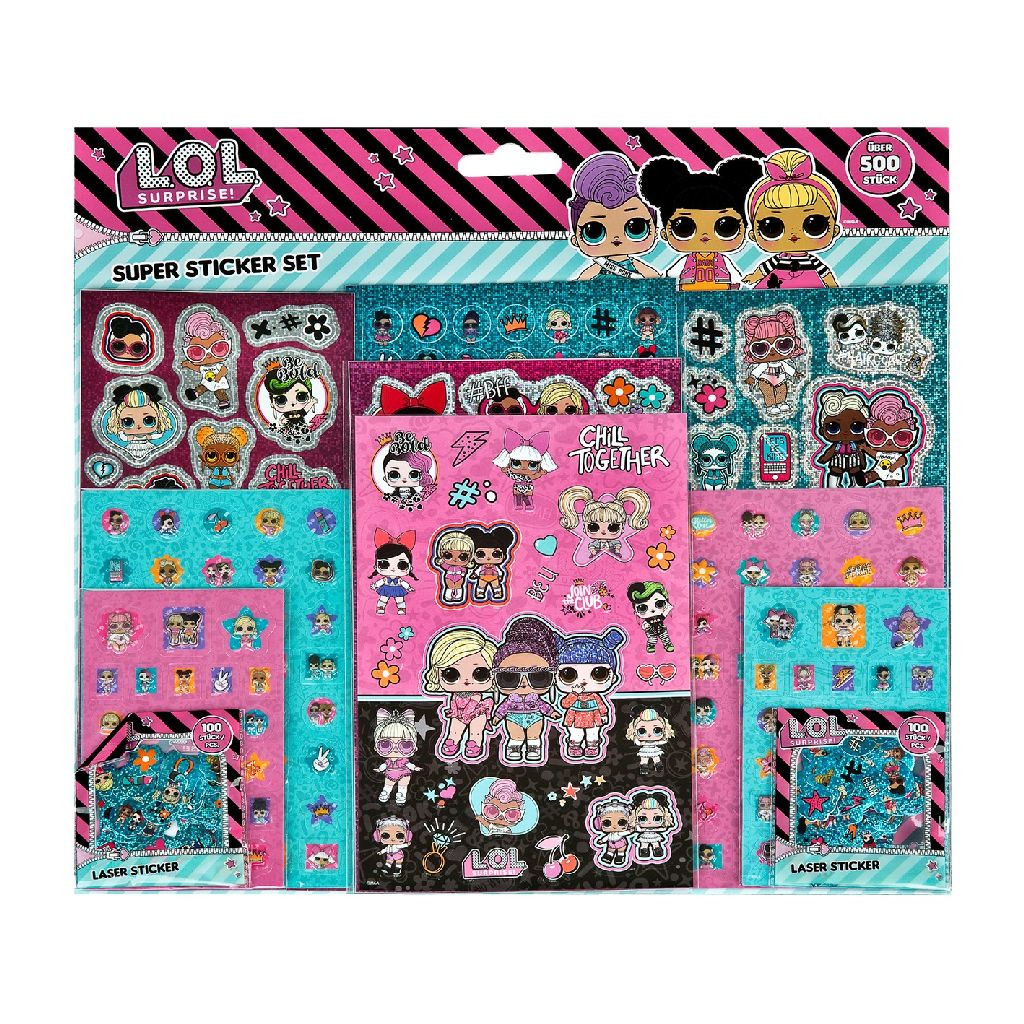 L.O.L. Surprise! Super Sticker Set