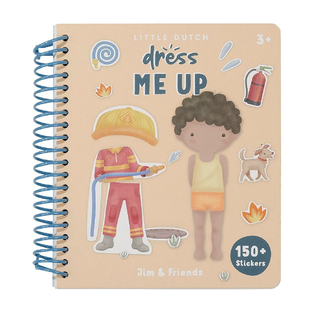 Little Dutch Jim en Friends Aankleedboek