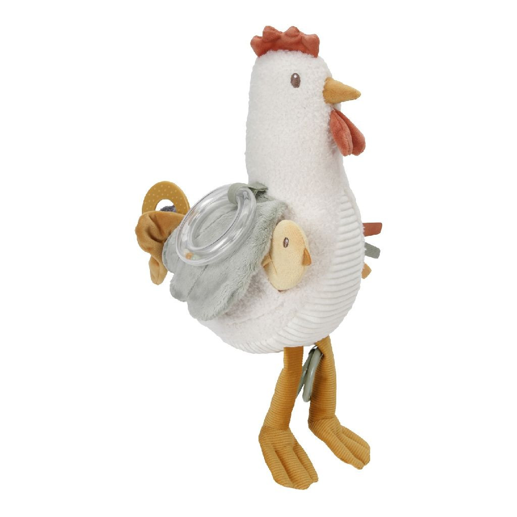 Little Dutch Little Farm Knuffel Kip - 25 cm