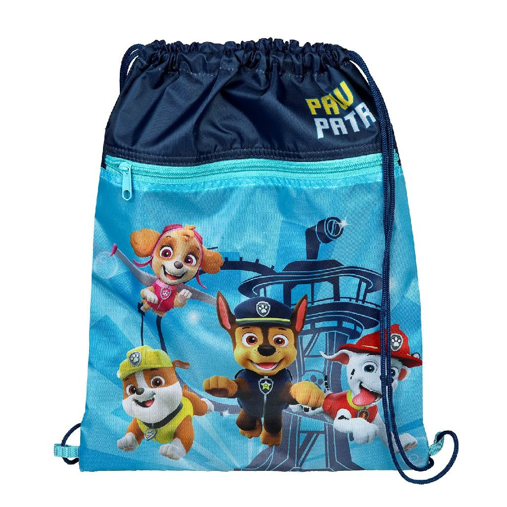 PAW Patrol Rugtas met Koordjes - 31 cm - Blauw