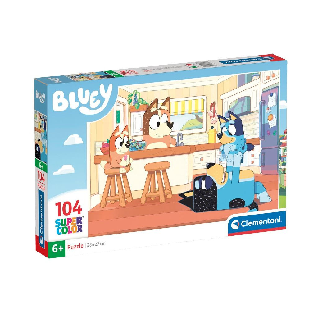 Clementoni Puzzel Bluey - 104 Stukjes