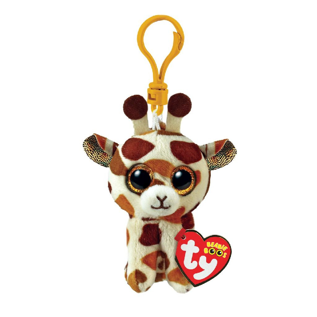 Ty Beanie Boo's Clip Stilts Giraffe - Sleutelhanger - 7 cm