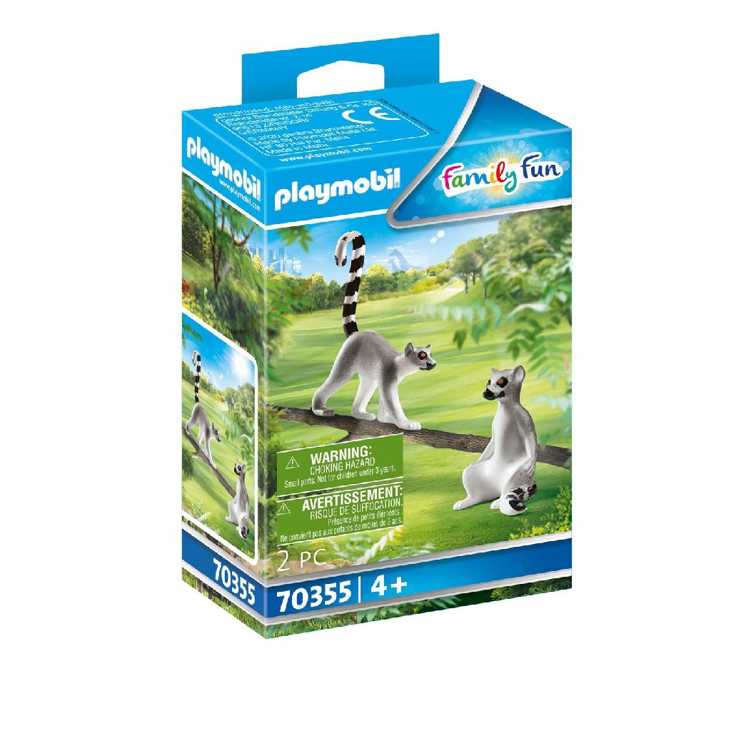 70355 PLAYMOBIL Family Fun - Koppel Ringstaartmaki's