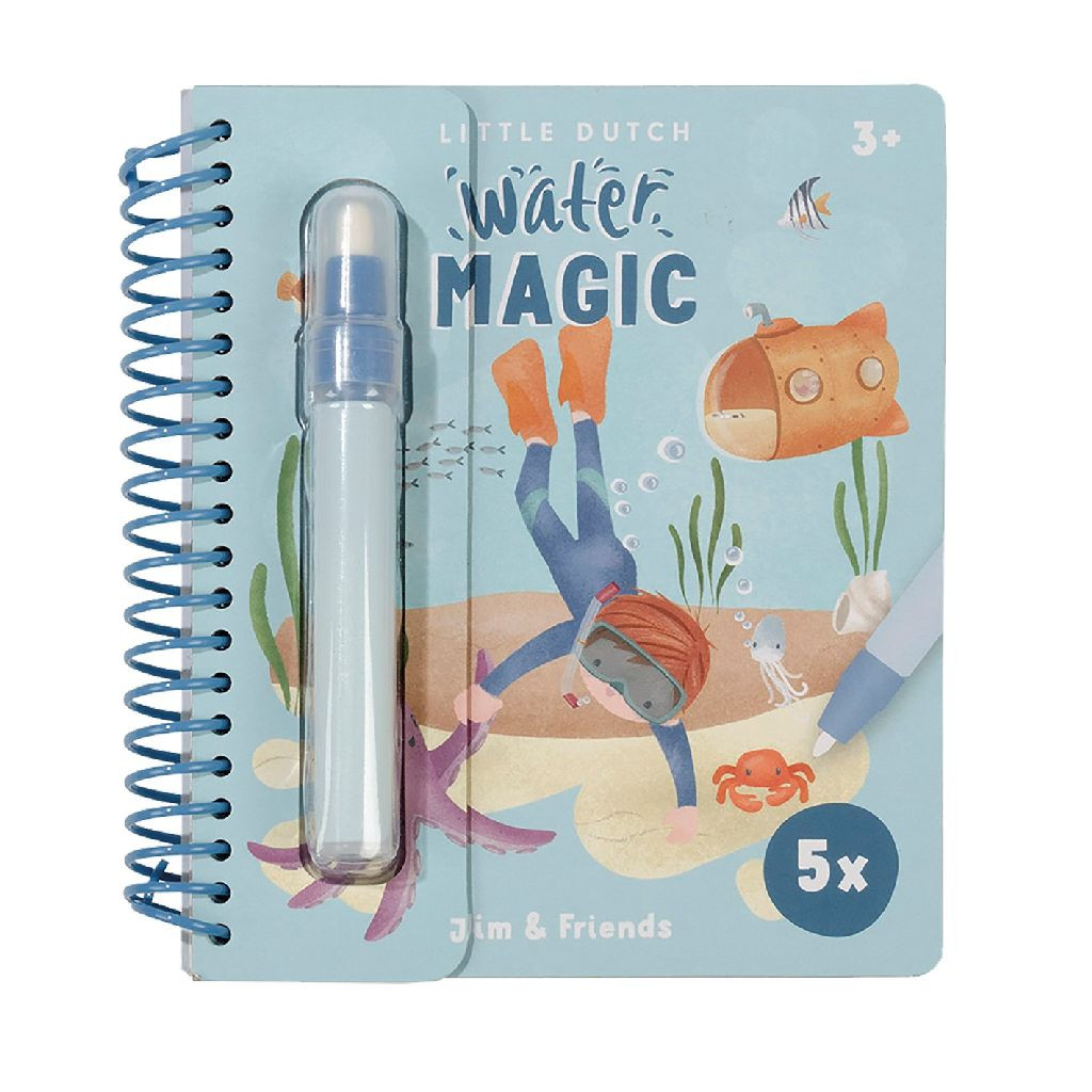 Little Dutch Jim en Friends Watertekenboek