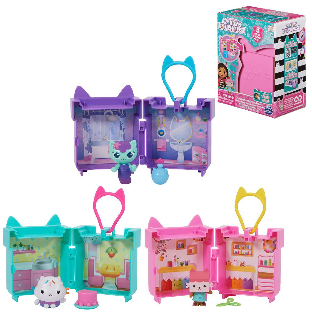 Gabby's Dollhouse Verrassingsfiguurtje Clip-On - Prijs per Stuk