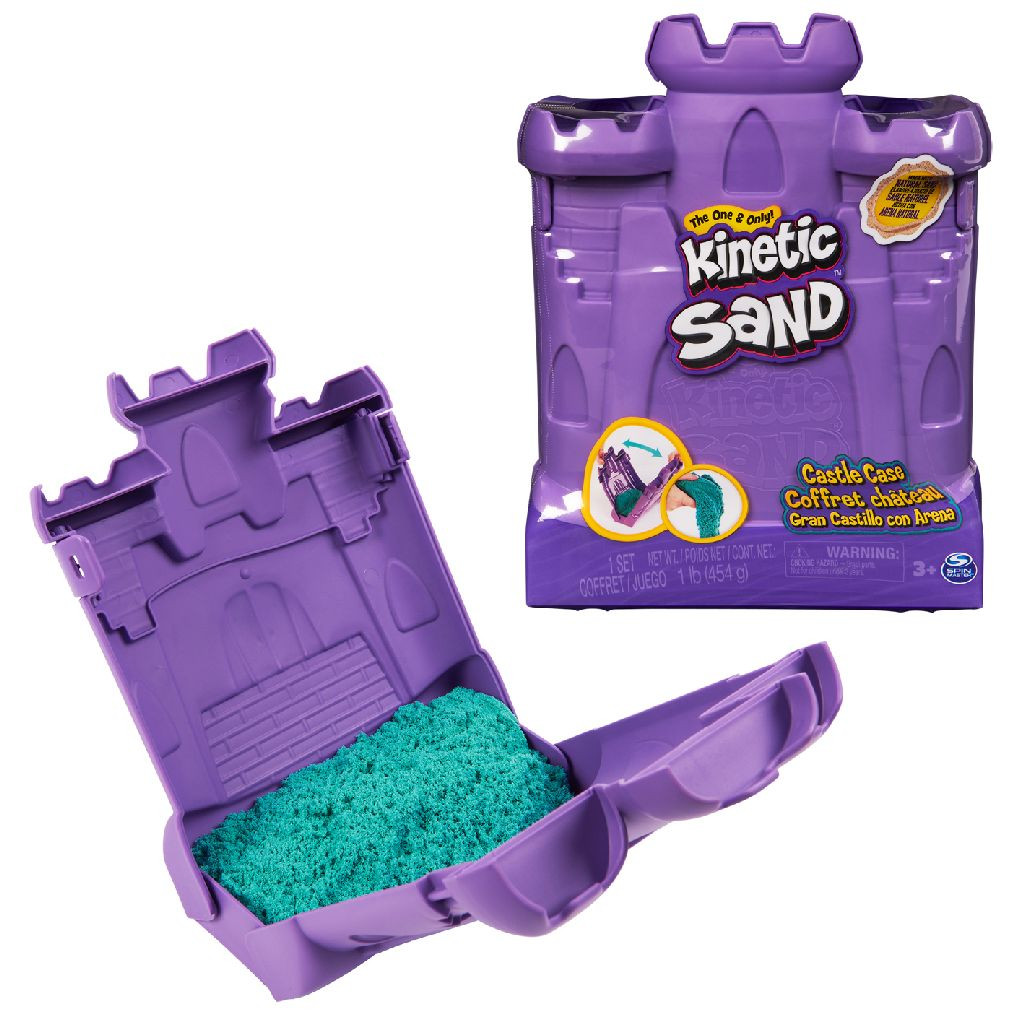 Kinetic Sand - Zandkasteel - Speelkoffer - Speelzand