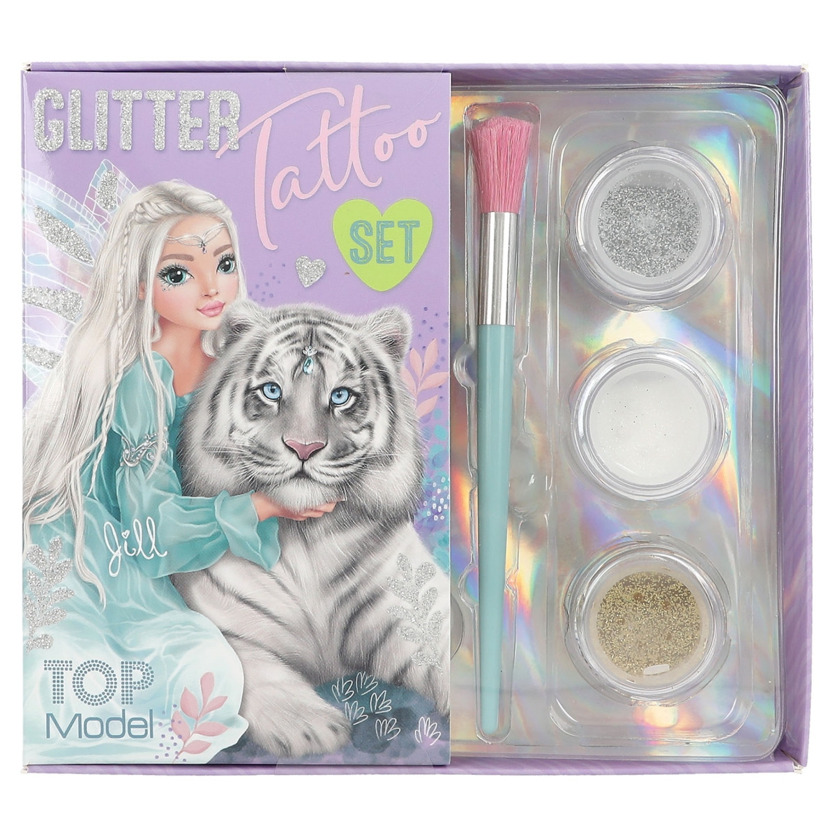 TOPModel Glitter Tattoos - FANTASY TIGER