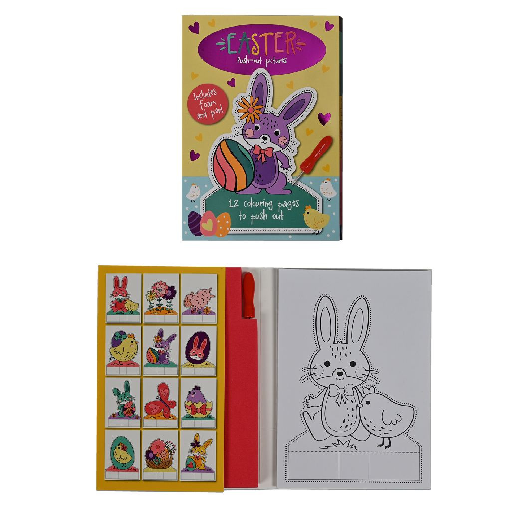 Pasen Prikblok Set - 15 x 21 cm - 12 Pagina's
