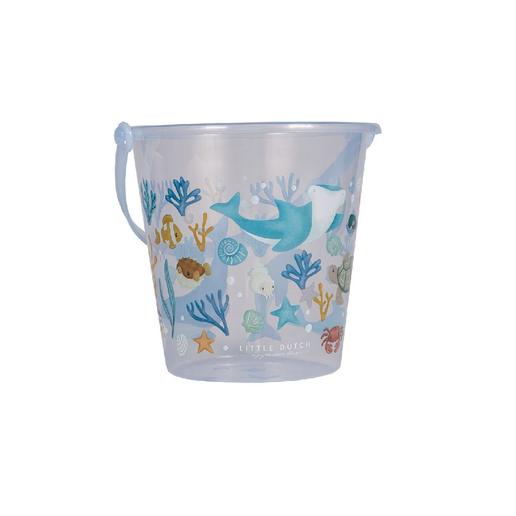 Little Dutch Ocean Dreams Emmer - 19 cm - Blauw - Strand speelgoed