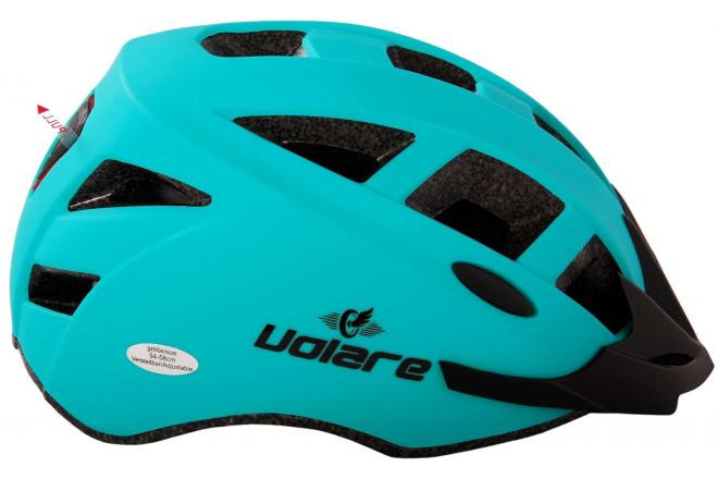 Volare Fietshelm met Licht - Groen - 54-58 cm