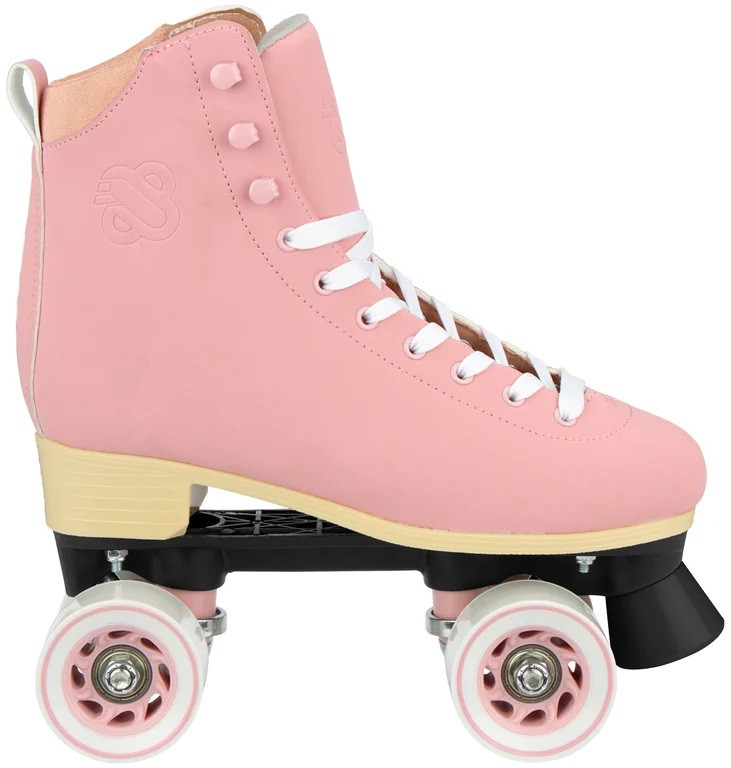 Nijdam Rolschaatsen Nubuck - Candy Cakes - Roze - Maat 40