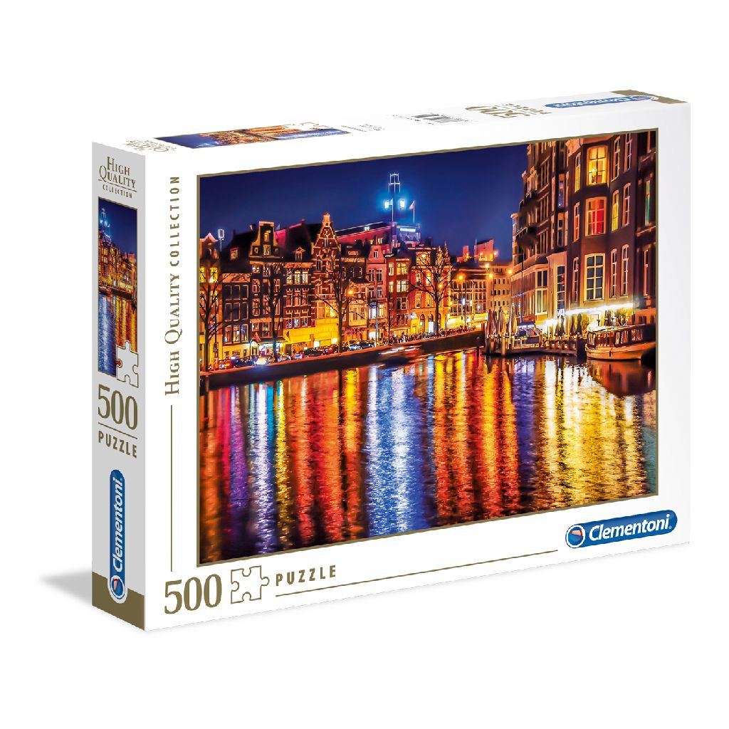 Clementoni Puzzel - Amsterdam - 500 Stukjes