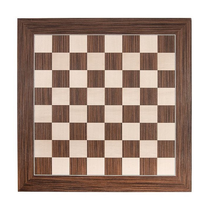 Schaakbord - Bruin Walnoothout & Esdoornhout - 40 x 40 cm