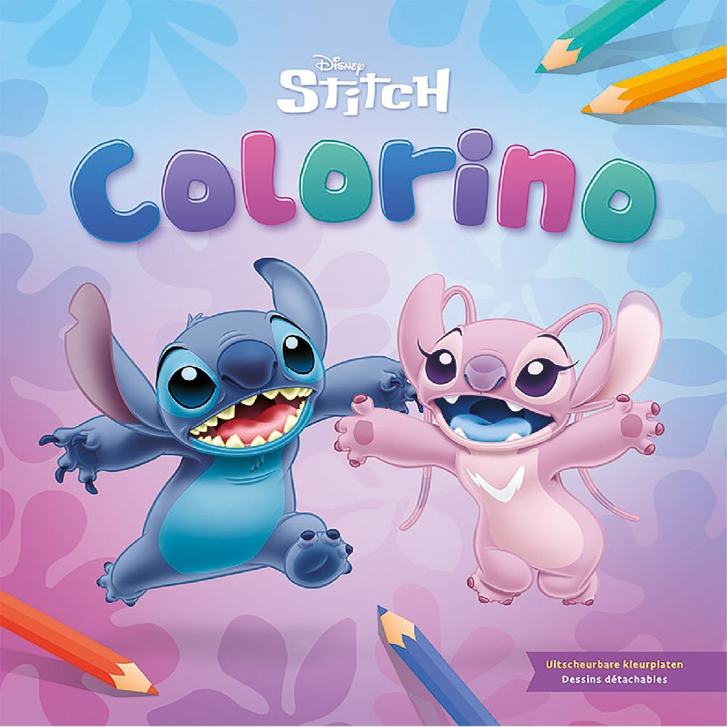 Deltas Stitch Colorino Kleurblok - 48 blz