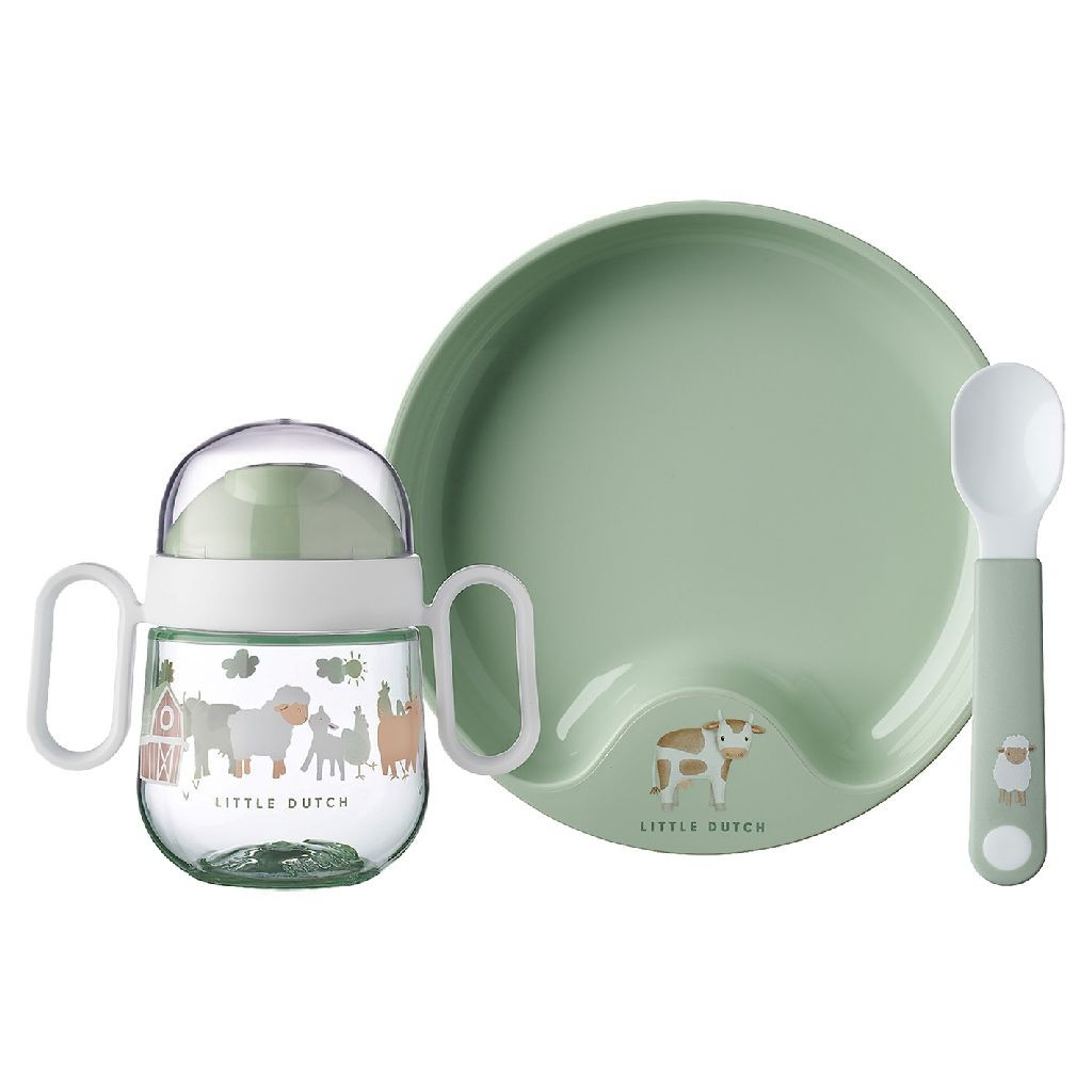 Mepal Little Dutch Farm Babyservies - 3 delig