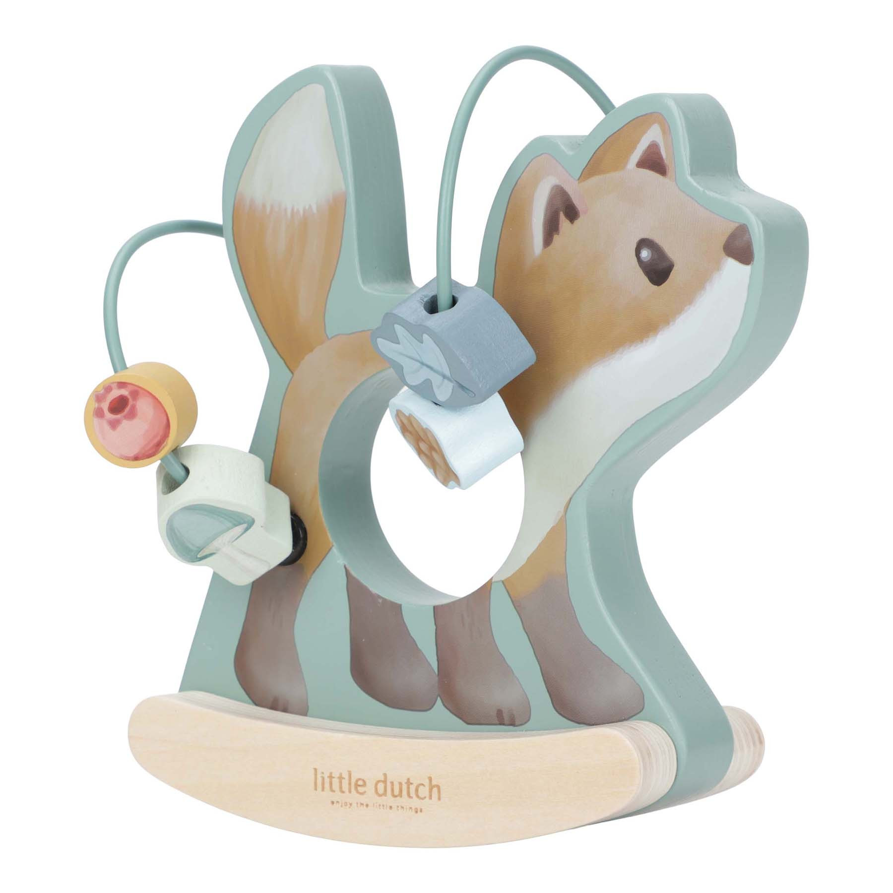 Little Dutch Forest Friends Wiebeldier Vos - Hout FSC
