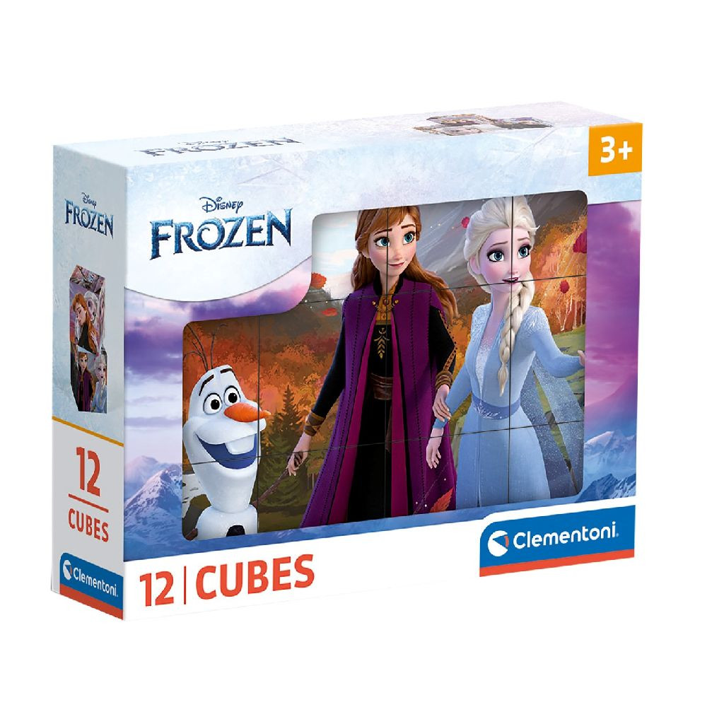 Clementoni Frozen Blokpuzzel 12dlg