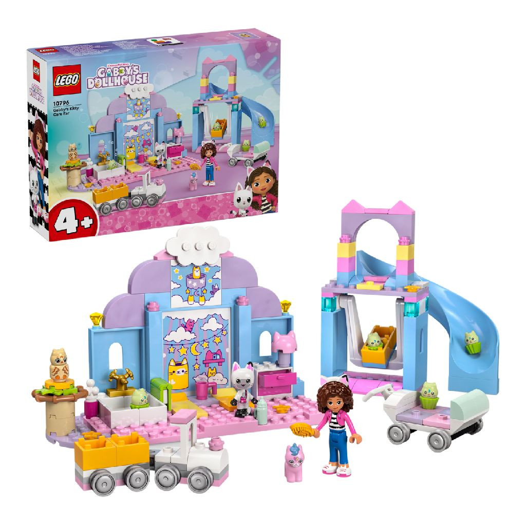 LEGO 10796 Gabby's Dollhouse Kitten Dagverblijf