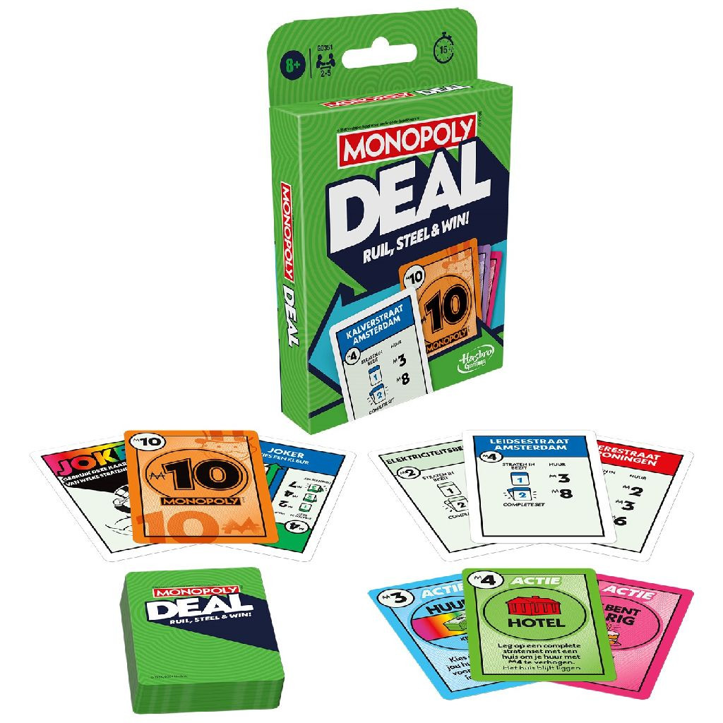 Monopoly Deal Refresh - Kaartspel