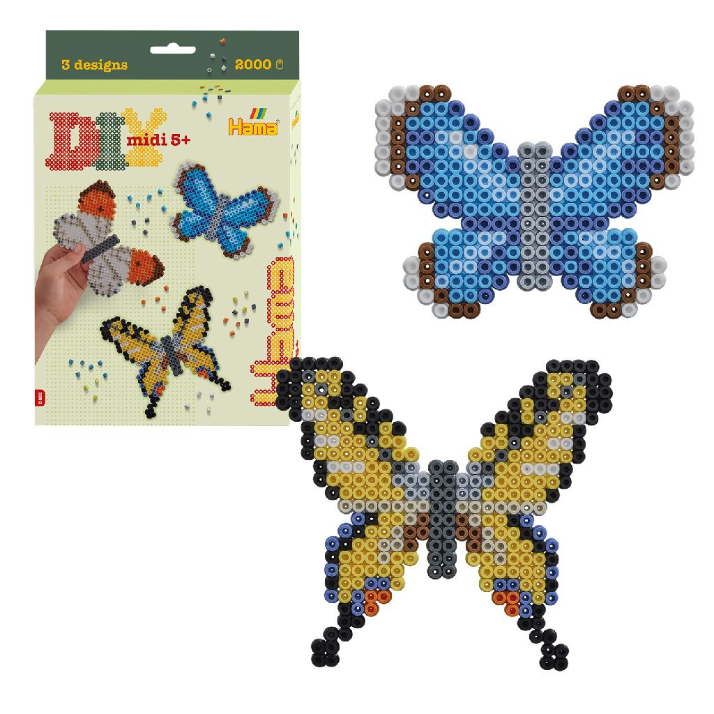 Hama 3452 Butterflies 2000 Strijkkralen