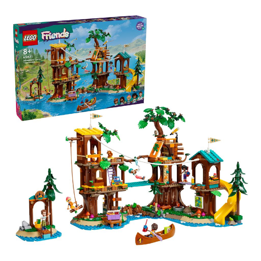 LEGO 42631 Friends Avonturenkamp Boomhut