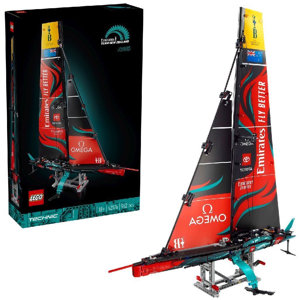 Lego 42174 Technic Team New Zeeland AC75 Jacht