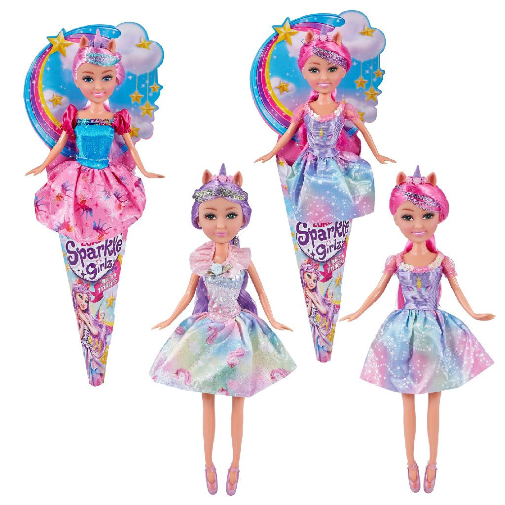 Sparkle Girlz Unicorn Princess - Modepop - Prijs per Stuk