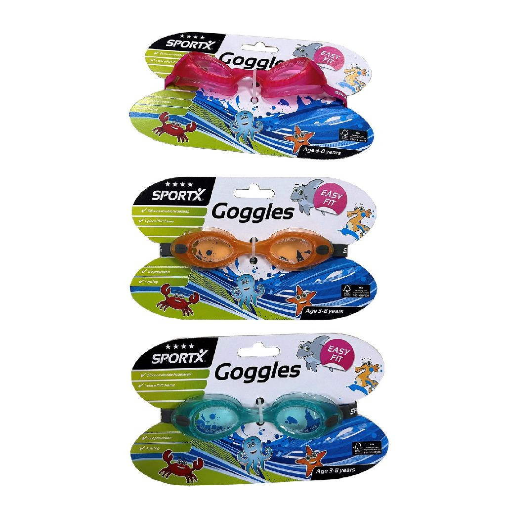 SportX Kids Chloorbril - 4 Sterren - Prijs per Stuk